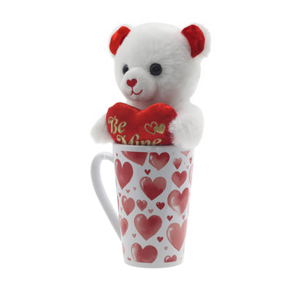 Valentine'S Day Teddy Bear Plush & Mug, by